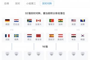 若按现在排名落位！32强vs：德法同1/8决赛区，西葡同区_在线免费观看_免费视频录像回放