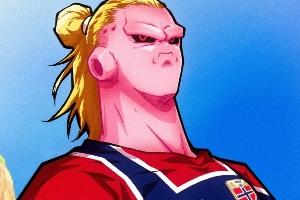 今日趣图：哈哈哈哈哈，我是哈兰德，进世界杯8强啦！-6q